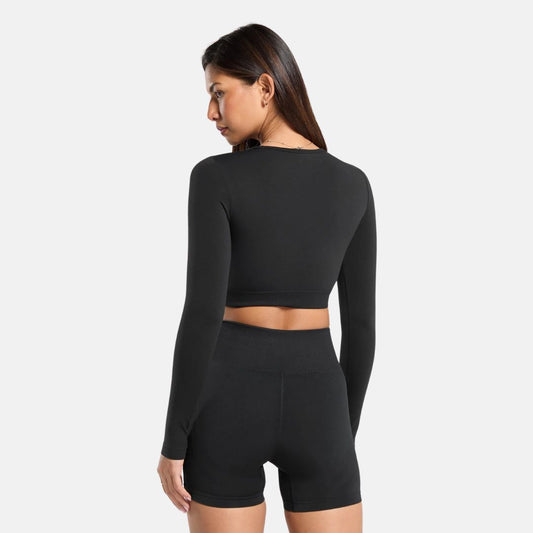Gymshark® Everyday Seamless Long Sleeve Crop Top
