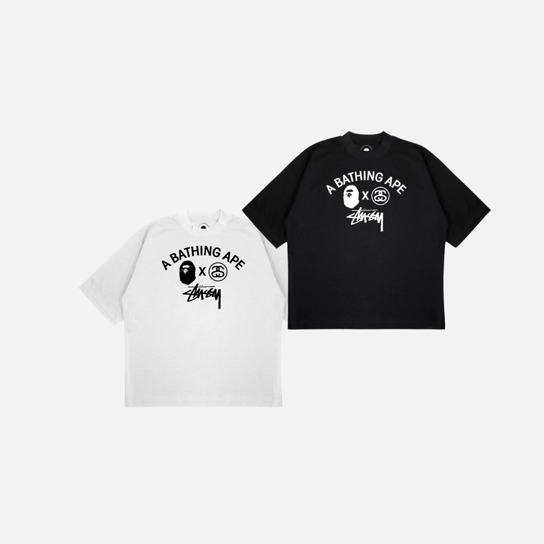 A Bathing Ape x Stussy T-Shirt