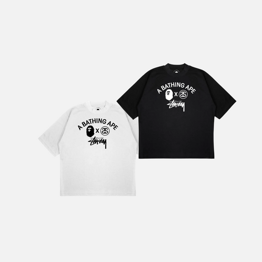 A Bathing Ape x Stussy T-Shirt